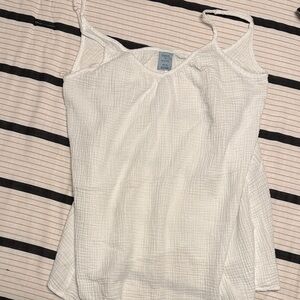 Shade & Shore Cream Swim Coverup